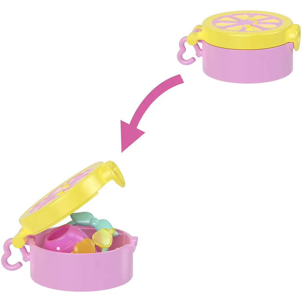 Набір-підвіска Mattel Polly Pocket Фруктовий стиль з мінімодницею в асортименті (JKR51) - фото 7