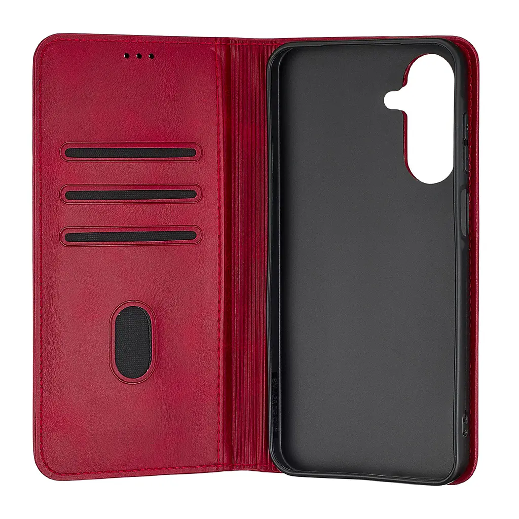 Чохол-книжка Premium Samsung A26 (A266) Dark Red - фото 2