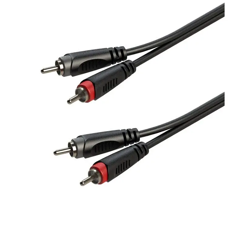 Коммутационный аудио кабель 2xRCA—2xRCA Roxtone SAC-C130-L3 3м