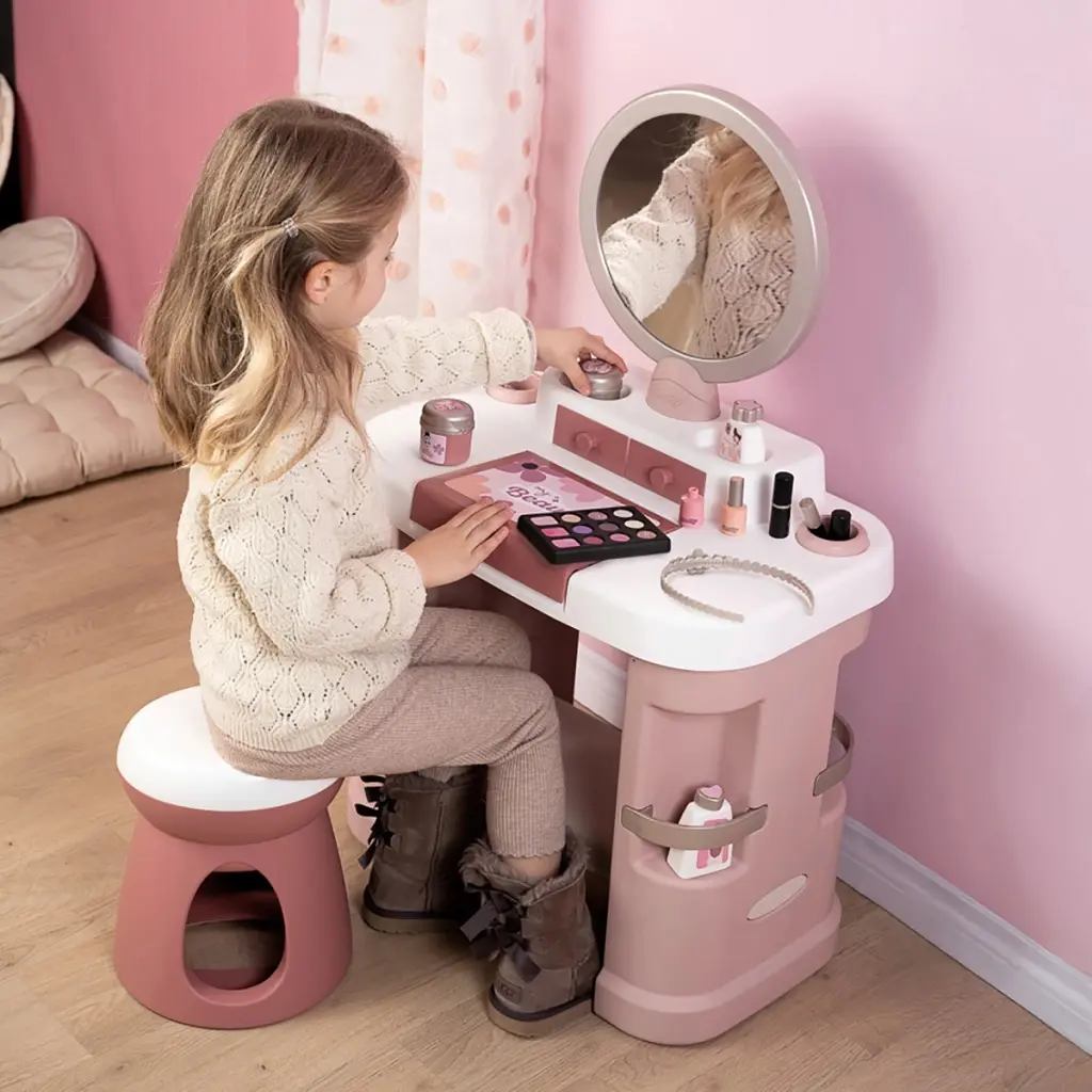 Игровой набор Smoby Бьюти столик. Стилист с набором косметики, 15 аксессуаров (7600320257) - фото 9