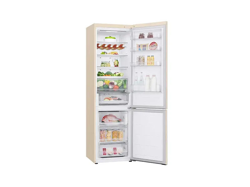 Холодильник з морозильною камерою LG GC-B509FEMW - фото 5