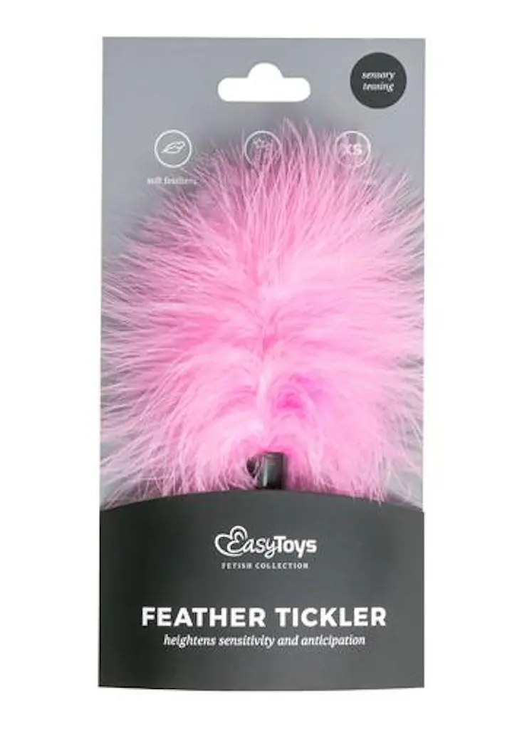 Перо Easy Toys Feather Tickler розовый - фото 3