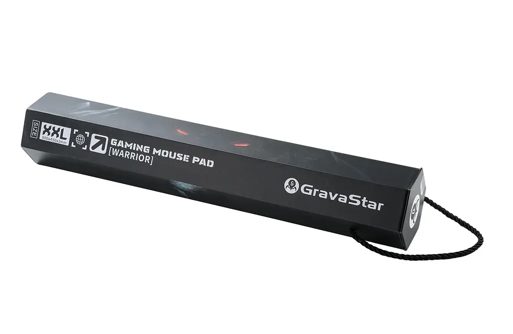 GravaStar Ігрова поверхня WARRIOR, XL (900х450х3мм), чорний - фото 7