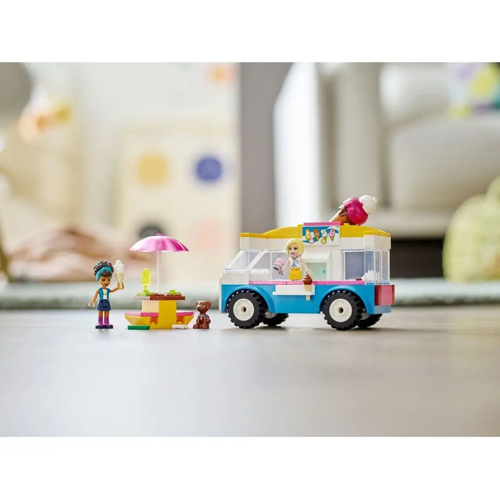 Уценка. Конструктор LEGO Friends Фургон с мороженым 84 детали (41715) - фото 9