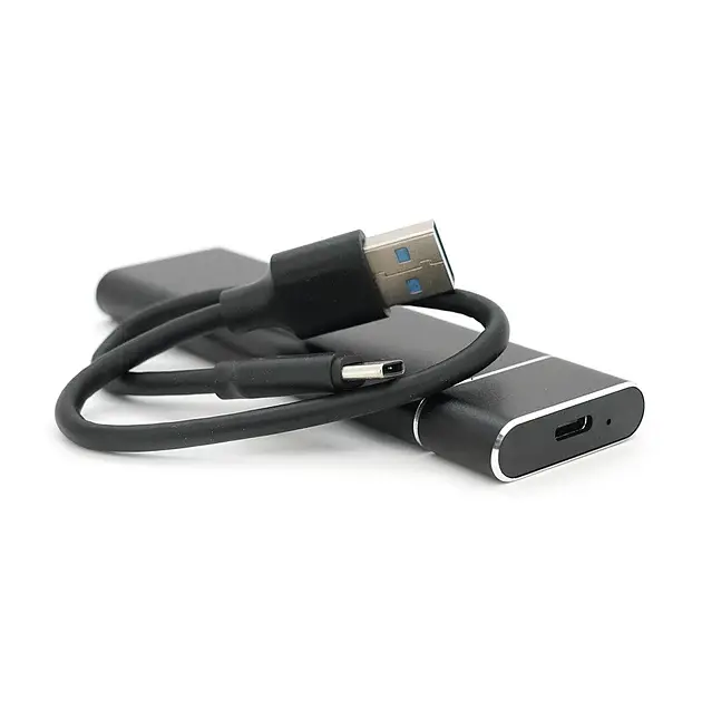 Кишеня зовнішня SHL-R320, USB3.0 M.2 NGFF, Black - фото 2