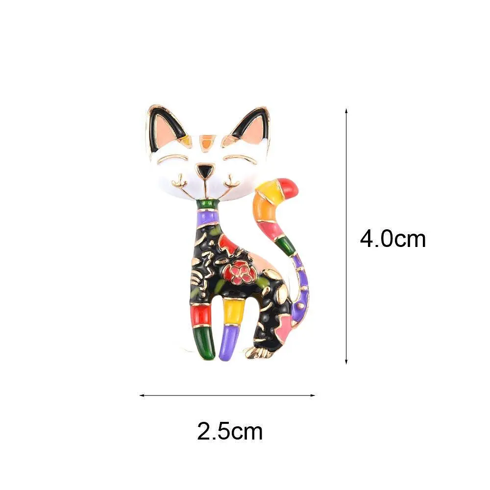 Брошь Котик брошь-булавка (494693358) - фото 2