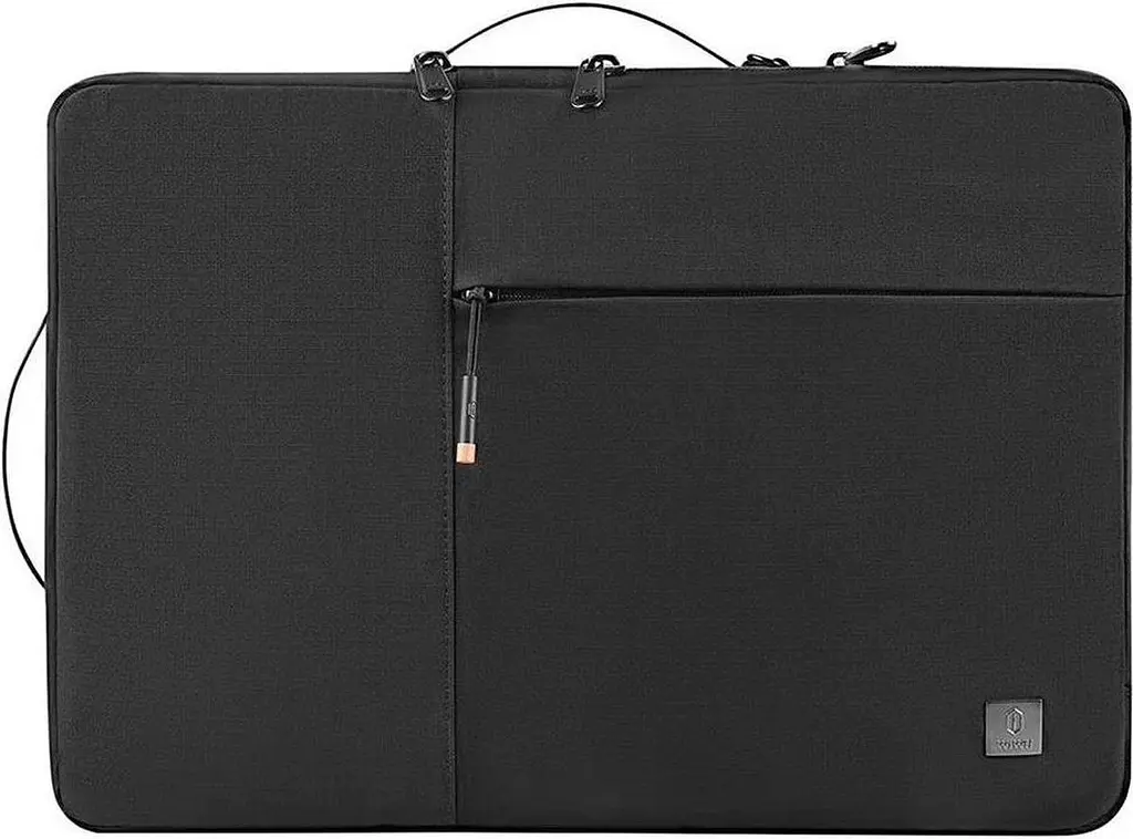 Сумка для ноутбука WiWU Alpha Double Layer Sleeve для MacBook 16/15.6" [Black] [53717] - фото 3