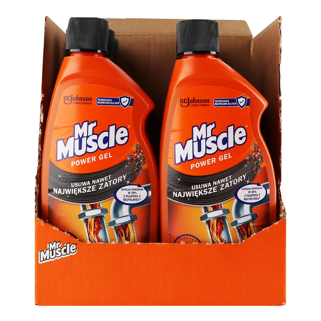Гель для очищення труб Mr Muscle, проти важких засмічень. 500 мл - фото 7
