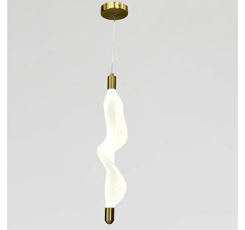 Поодинокий світлодіодний підвіс Artlight 6366/500 латунь, 11 Вт, 4000 К - фото 3