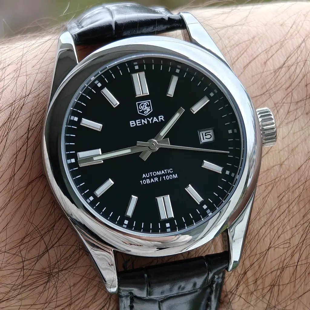 Годинник Benyar Automatic Leather Deluxe 10 BAR - фото 7