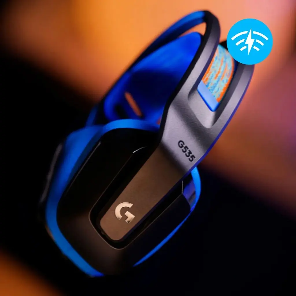 Ігрові навушники Logitech G535 Lightspeed Wireless Console Black (981-002219 / 939-002219) [118575] - фото 2