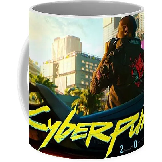 Кружка GeekLand Cyberpunk 2077 Киберпанк 2077 В-Мел CY 02.575 330 мл белая - фото 3