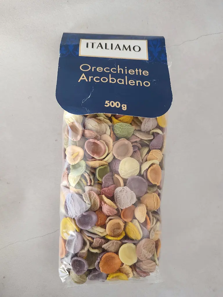 Макарони Italiamo Orecchiette Arcobaleno 500 г.