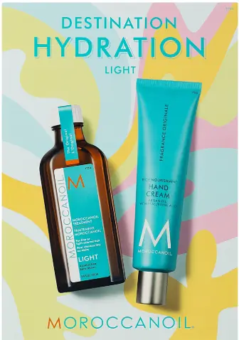 Набір Moroccanoil Treatment Light Oil масло для світлолого та тонкого волосся 100 мл + крем для рук у подарунок! - фото 3