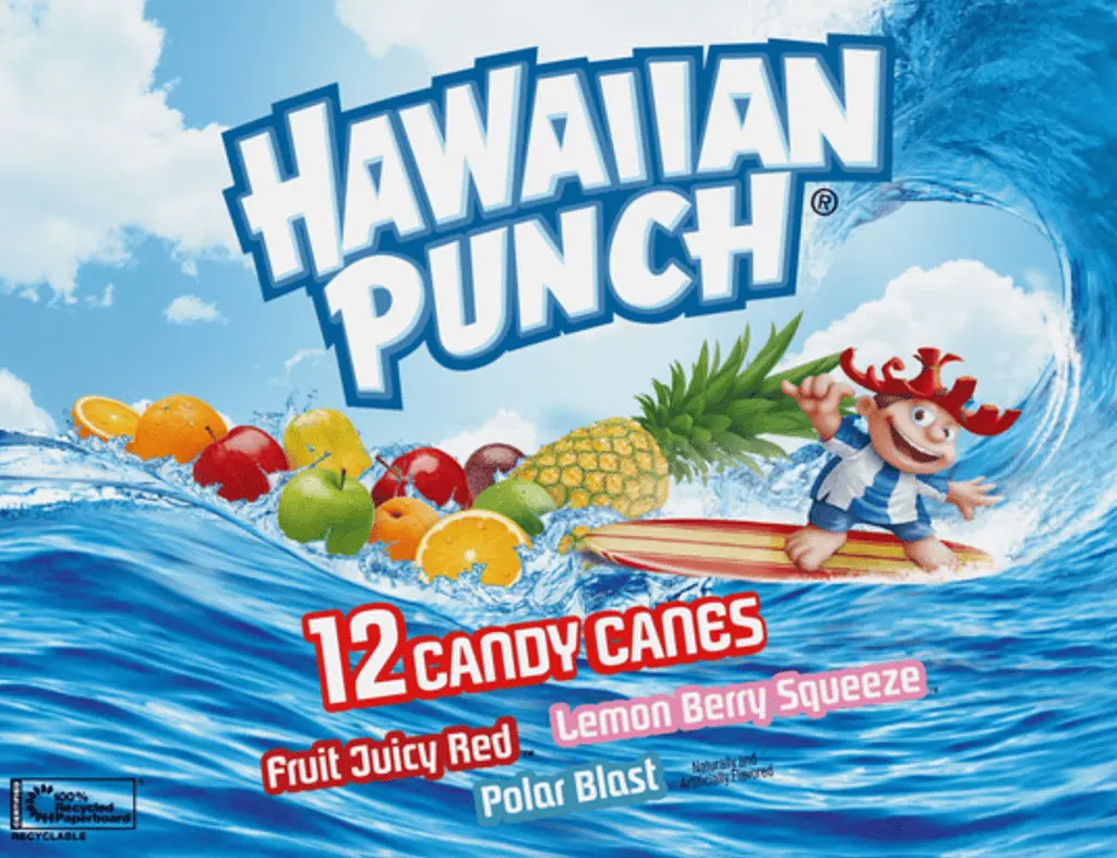 Льодяники-тростини Hawaiian Punch Candy Canes 150г - фото 5