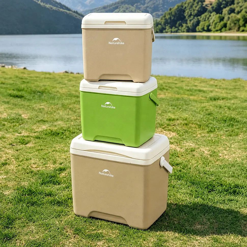 Туристичний холодильник Naturehike Whales PU CNK2450CF012, 14 л, світло-коричневий - фото 2