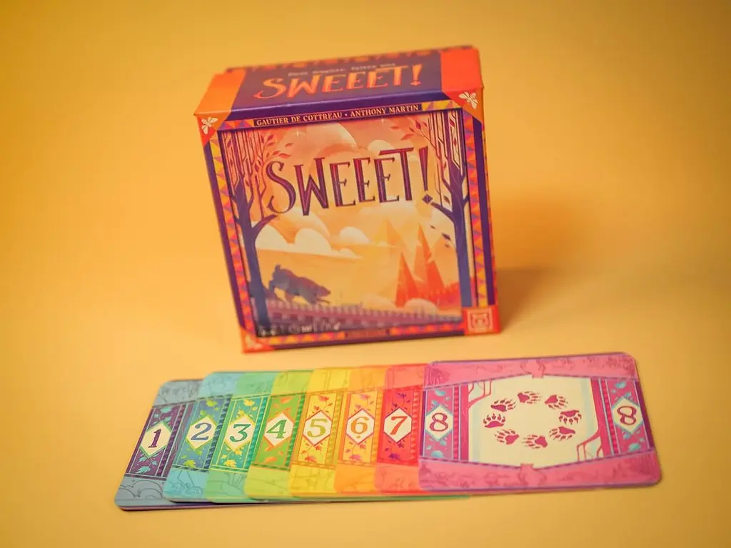 Настільна карткова гра Grrre Games Sweeet! сімейна гра на удачу та ризик французька версія 2–5 гравців 8+ (SKU-212) - фото 5