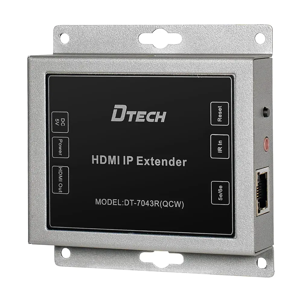Подовжувач відеосигналу HDMI 150m IP-150 Dtech DT-7043 (QCW) (74-00139) - фото 2