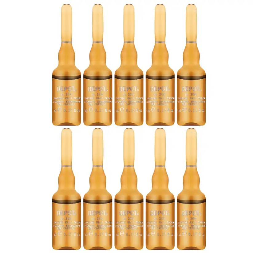 Комплекс зміцнюючий проти випадіння волосся Depot No.205 Invigorating Hair Treatment 10х5 мл - фото 2