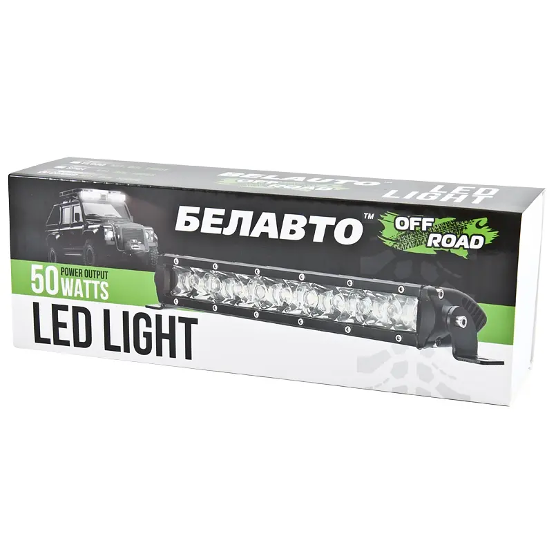 Світлодіодна додаткова LED фара Belauto Combo Алюмінієвий корпус (BOL1005С) - фото 4