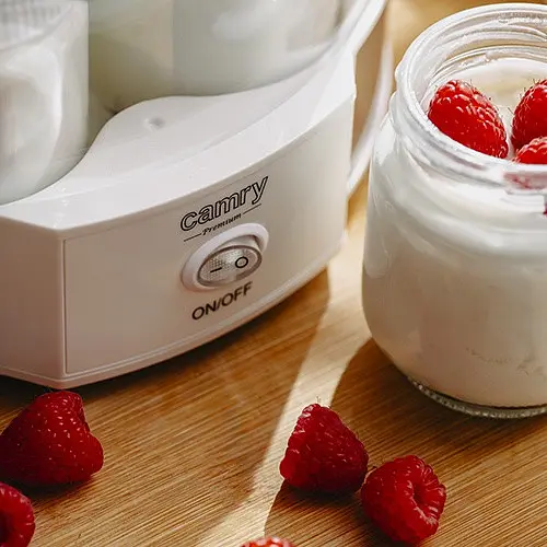 Йогуртница Camry CR 4519 7 стеклянных емкостей по 200 мл и постоянной температуре 42С 20 Вт - фото 10