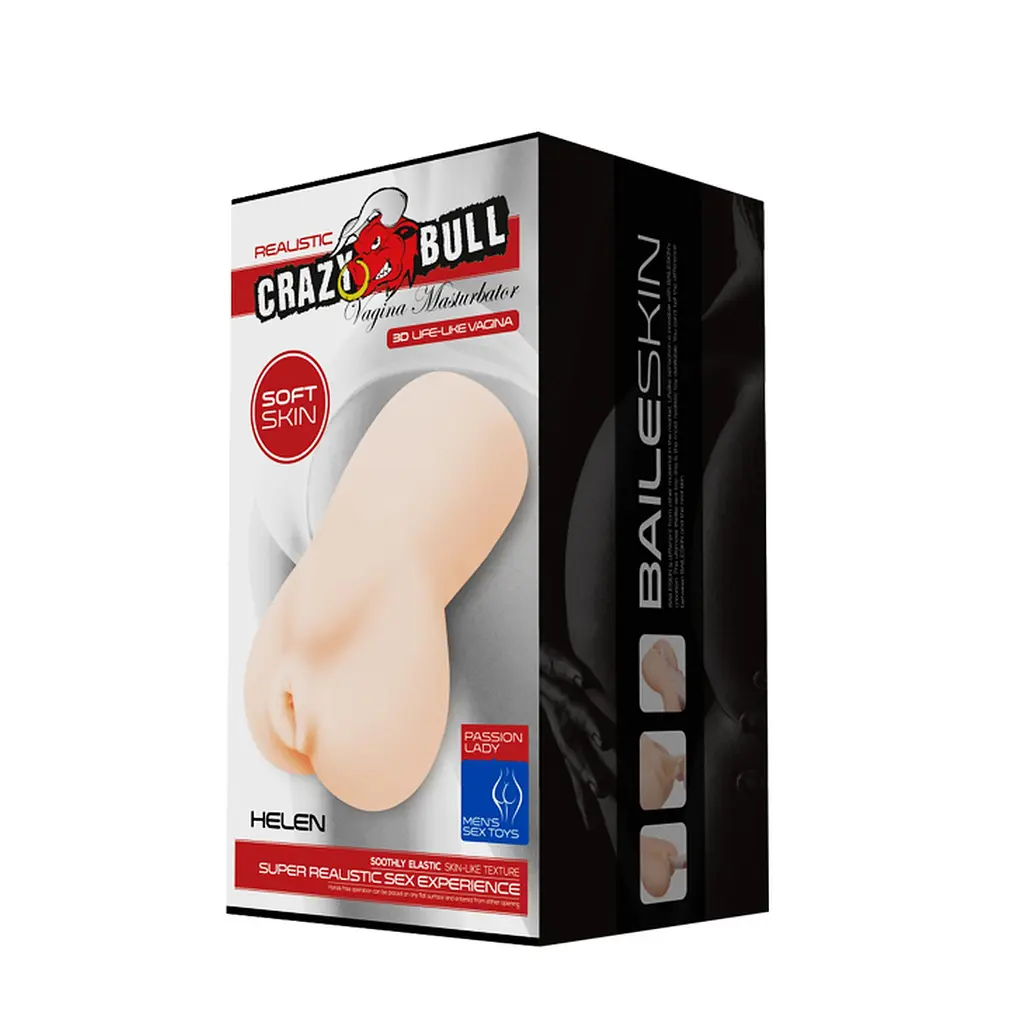 Мастурбатор CRAZY BULL- HELEN, REALISTIC VAGINA Crazy Bull BM-009147 95426 - фото 2