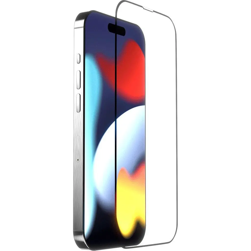Захисне скло iLera DeLuxe Full Cover Glass для Apple iPhone 15 Pro (iLFCDL15Pr) [92540] - фото 2