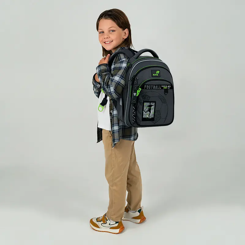 Рюкзак Kite Education 763S Goal Серый (K26-763S-3) - фото 18