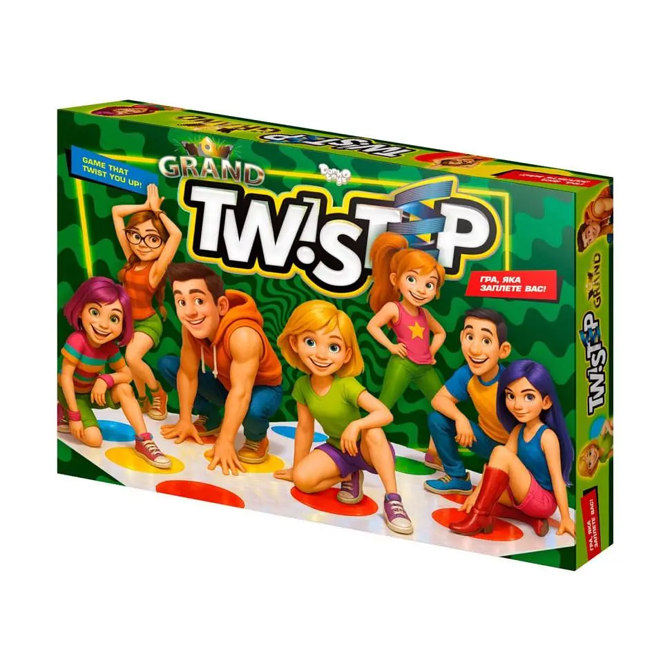 Настільна гра Danko Toys GRAND Твістеп 39х29х5 см від 5 років Шоколадний (SR-113-N-1150)