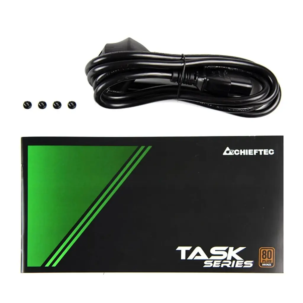 Блок живлення Chieftec Task-Series 500W 80+ Bronze (TPS-500S) Black - фото 4