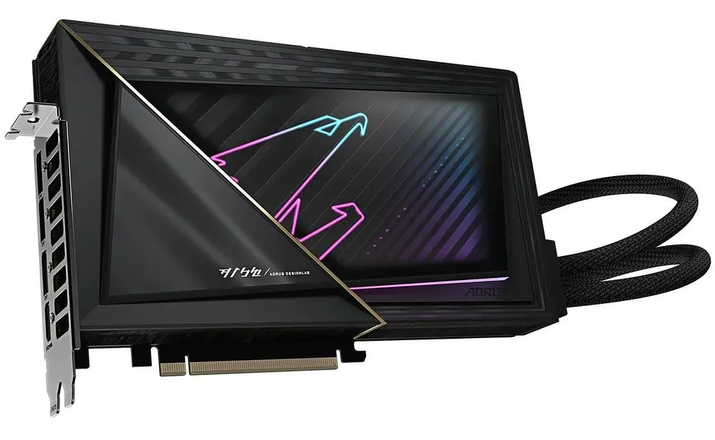 Видеокарта Gigabyte RTX 5090 32GB AORUS XTREME WATERFORCE (GV-N5090AORUSX W-32GD) (GDDR7, 512 bit, PCI-E v5.0 x16) - фото 4