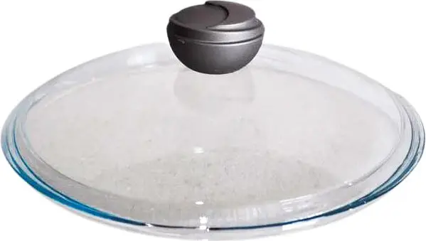 Каструля зі скляною кришкою O.M.S. Collection 3120 з гранітним покриттям 20 см 2.8 л Сірий (Туреччина) - фото 6