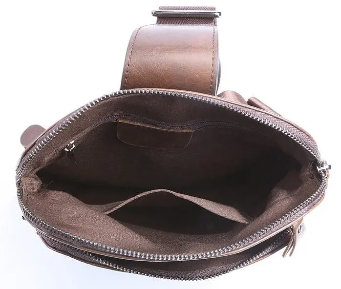 Сумка кожаная мужская Vintage 20х25,5х5 см sum0012445 - фото 9