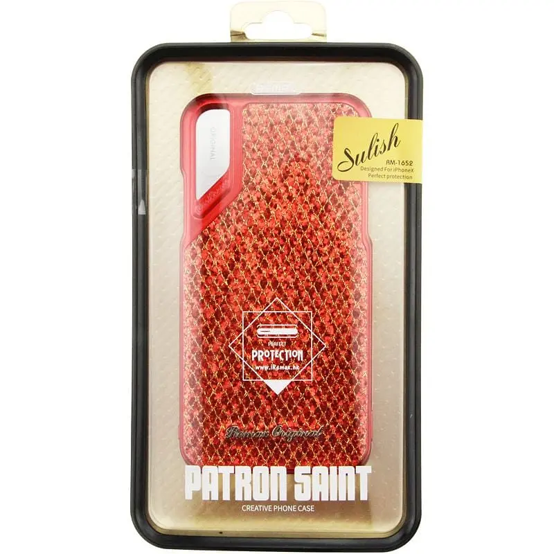 Чохол-накладка Remax Patron Saint Series Case Apple iPhone X Red - фото 2