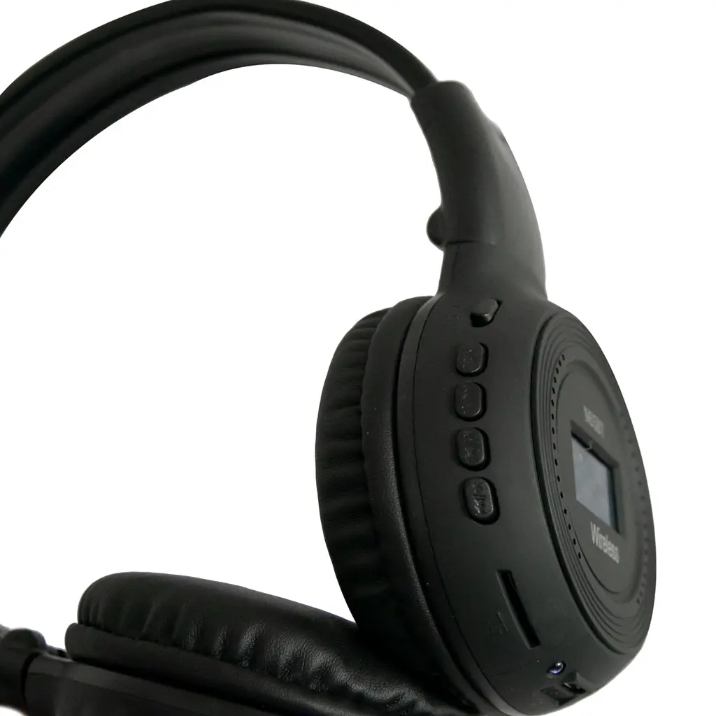 Бездротові навушники з мікрофоном "Digital wireless headphone N65BT" Чорні, накладні навушники блютуз (ST) - фото 4
