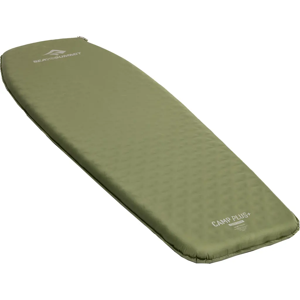 Самонадувающийся коврик Sea to Summit Camp Plus Self Inflating Mat, Large Оливковый - фото 2
