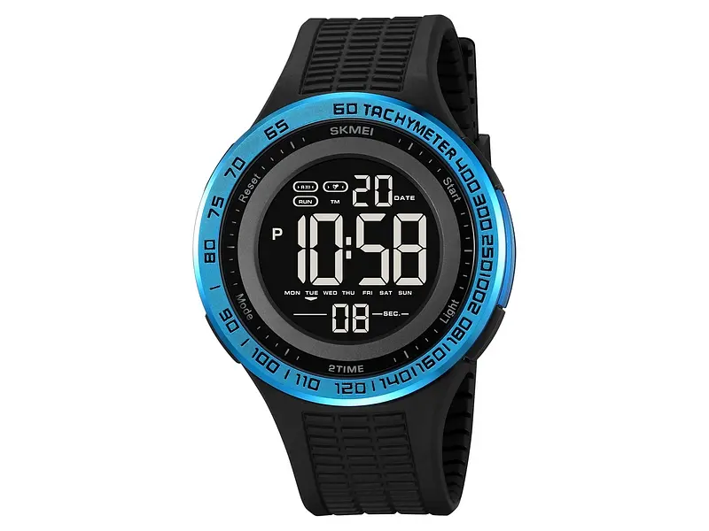 Чоловічий наручний годинник 2155BU Blue Skmei acs0030227 - фото 2