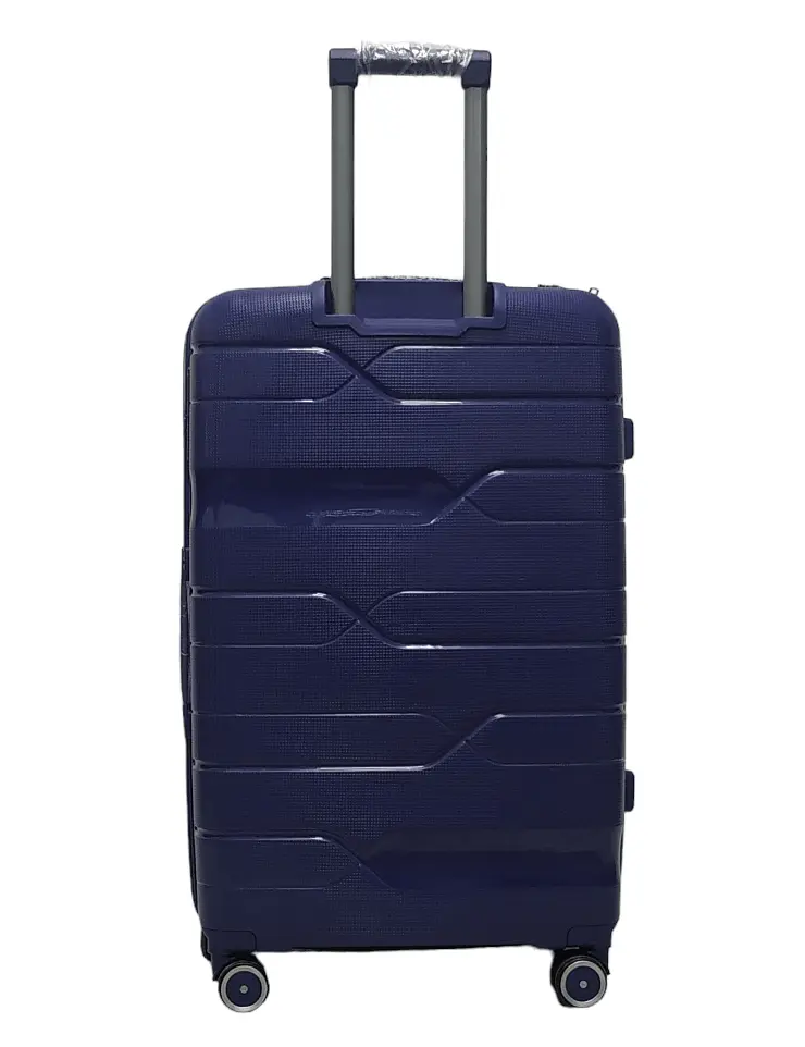 Валіза велика L поліпропілен Milano bag 0306 76×49×31см 82л Темно-синій - фото 3