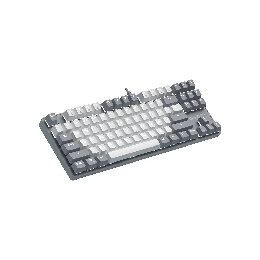 Клавіатура GamePro Genesis Metallic MK110G Outemu Red Switch USB UA Gray (MK110G) - фото 2