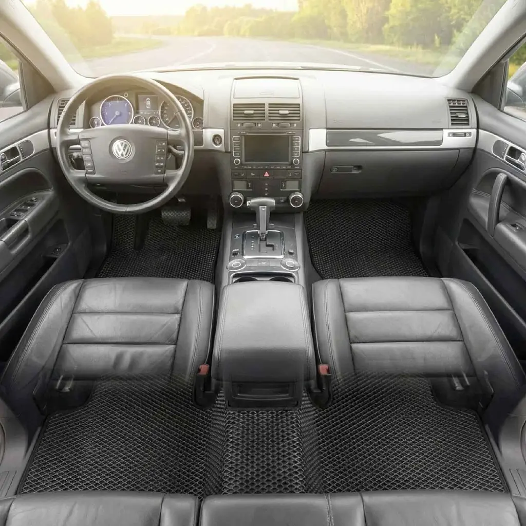 Килимки в салон EVA Volkswagen Touareg I 2002-2010 Повний комплект 5 шт