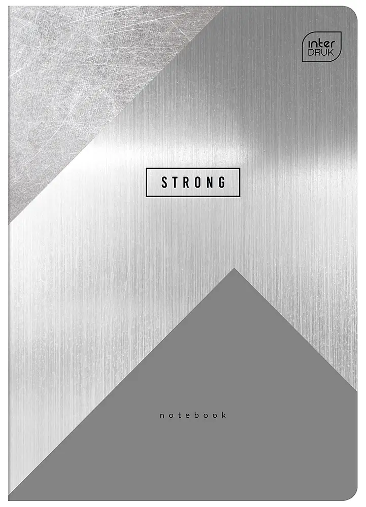 Зошит Interdruk Strong notebook клітинка A5 80 аркушів 4 шт. (298997-4) - фото 3