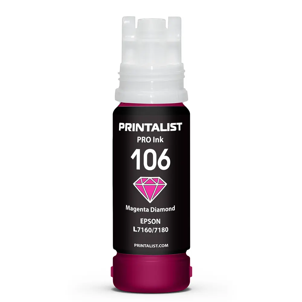 Чорнило PRINTALIST 105 для Epson L7160/7180 70г Magenta водорозчинне (PL106M) - фото 3