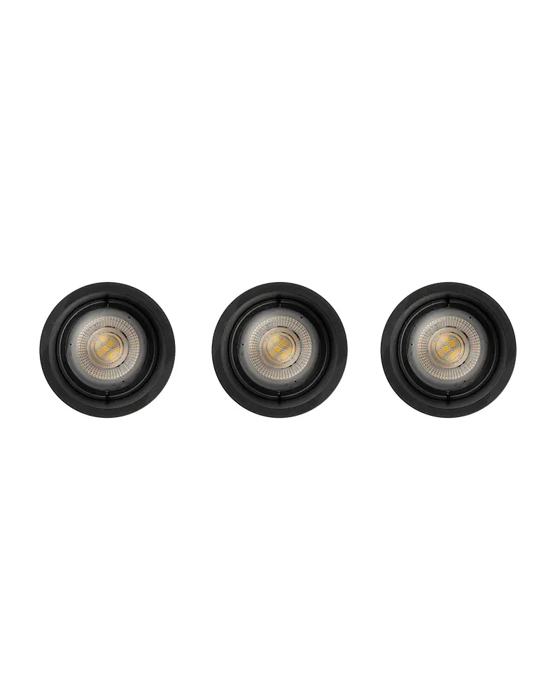 Точечный светильник Nowodvorski 10794 Cup GU10 3x10W IP20 черный - фото 3