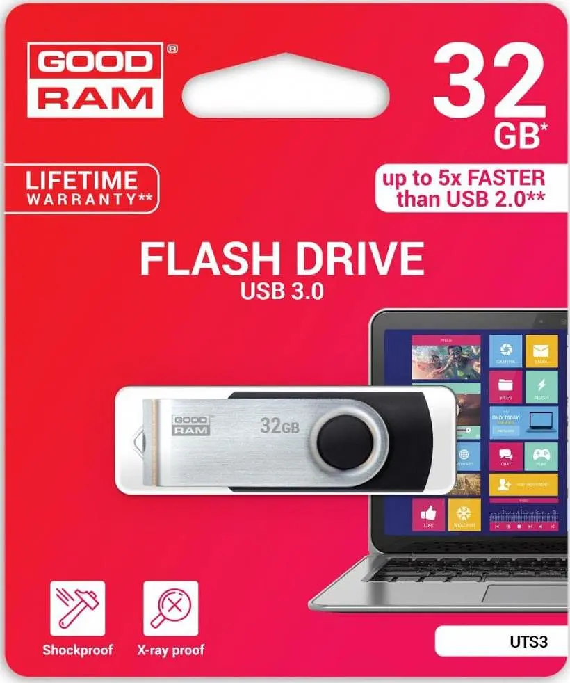 Flash Drive Twister 32GB (UTS3-0320K0R11) Goodram teh0021423 - фото 3