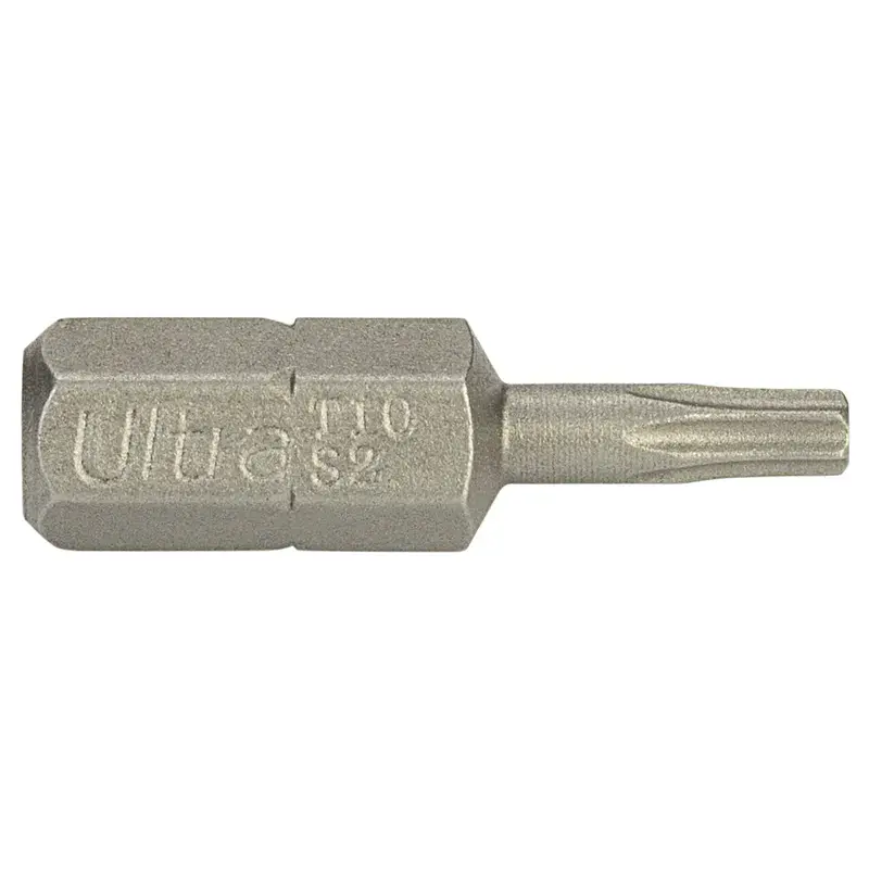 Біти TORX 10×25мм ¼" 10шт S2 (блістер) ULTRA (4015352) - фото 3
