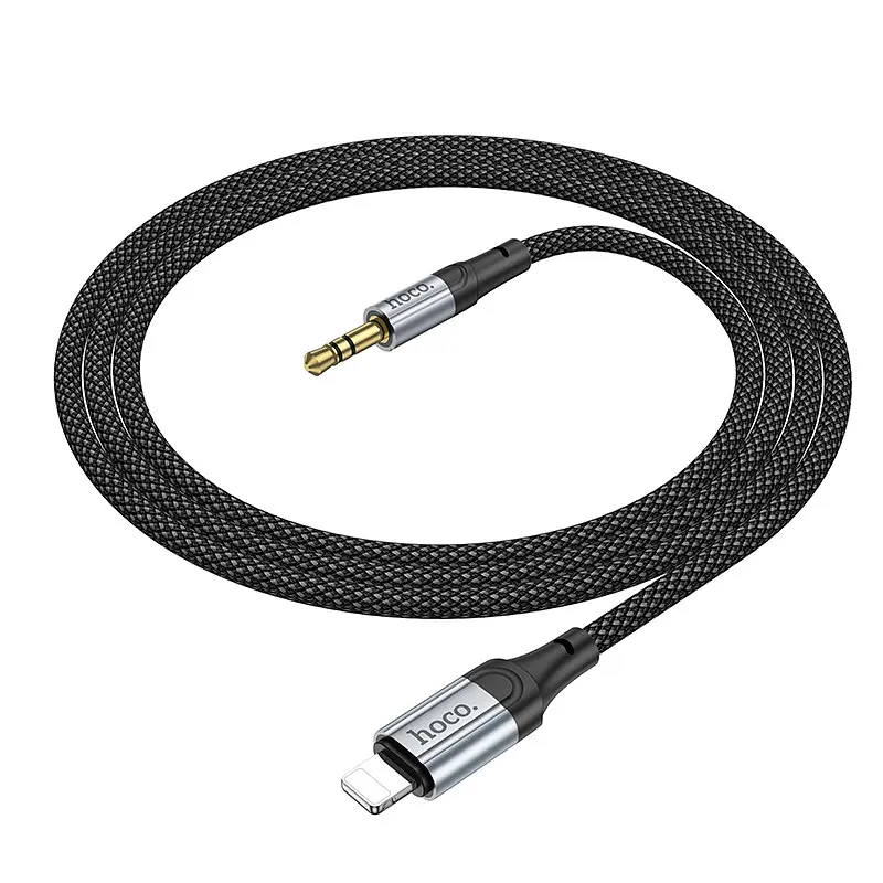 Кабель Hoco UPA26 Fresh цифровой аудио кабель iP Черный - фото 2