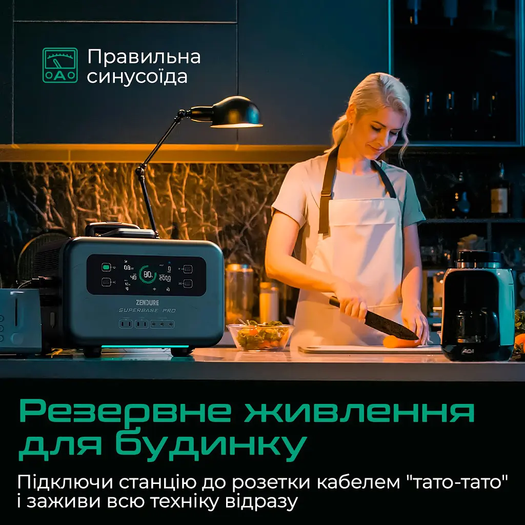 Зарядна станція Zendure SuperBase Pro 1500 [ZDSBP1500-BK-EU] [104991] - фото 11