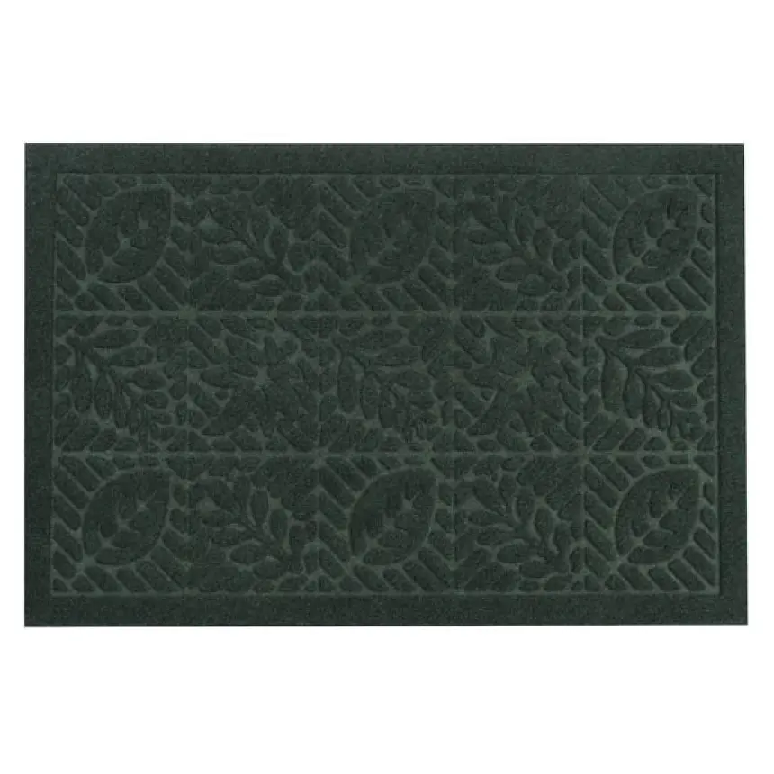 Килимок придверний Eco Fabric Листя без кромки смарагд 40 х 60 см (4060-010) - фото 3