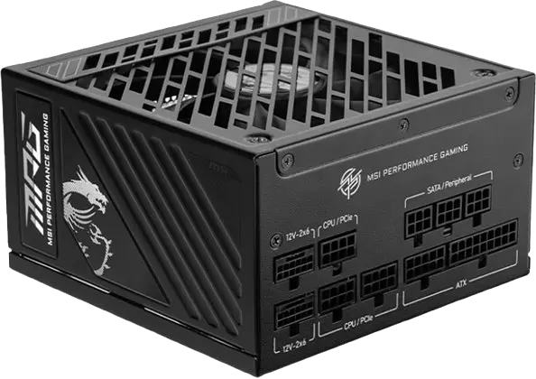 Блок живлення MSI MPG A1250GS PCIE5 1250W 80+ Gold - фото 2