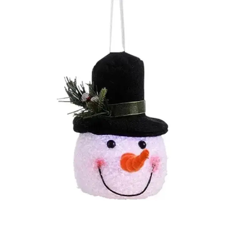 Ялинкова іграшка Luca Lighting Сніговик 14 см Чорний (8718861682953BLACK)